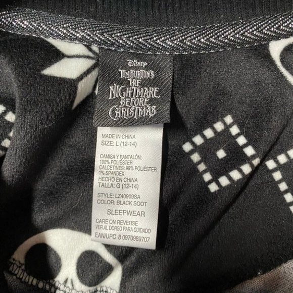 Disney Nightmare Before Christmas PJ Top - Picture 9 of 10
